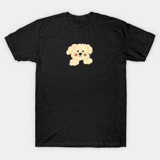 fluffy little white dog T-Shirt